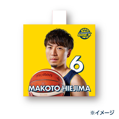 2025-26 選手ミニキャンバスキーホルダー